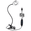 Miniatyrbild 1 av 6: Ljusstyrka Ögonskydd Book Clamp Light 360 ° Flexibel Clamp style1