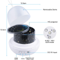 Miniatyrbillede 5 af 7: Stjernehimmel Projektor, Nattelys Lampe 4 I 1 LED Stjerne Projektor