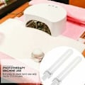 Miniatyrbilde 3 av 5: --4 stk U-formet erstatning 9W 365nm UV-lysrørpære for hjem UV-lampe lys neglkunst DIY