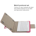 Pikkukuva 6 / 8: 10 tuuman näppäimistö PU nahkakotelo W-telineellä Bluetooth-tabletti Suuri näyttö Matkapuhelin