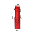 Miniatyrbillede 2 af 5: Mini Teleskopisk Zoom Genopladelig Lommelygte