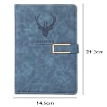 Miniatyrbillede 2 af 6: Business Notebook A5 Spænde Notesblok (Hjortehoved Design) Hardcover
