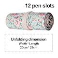 Miniatyrbillede 2 af 5: Farvede blyanter Wrap blyanter Roll Holder Farveblyanter