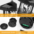 Miniatyrbild 5 av 8: Soldriven fyr, LED Roterbar Lighthouse Garden Light