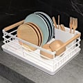 Miniatyrbillede 8 af 8: BRIAN & DANY Opvaskestativ i rustfrit stål, opvaskebakke til