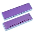 Miniatyrbilde 3 av 3: 10 Hull Resin Munnspill Barn Leker Harmonika for Barn (Lilla)