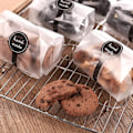 Miniatyrbillede 4 af 5: 100 stk. gennemsigtige plastikposer til cookies, slikposer, godteposer