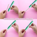Miniatyrbillede 4 af 5: Kreative tegneserie viskelæder Retractable Pen Form viskelæder