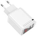 Miniatyrbilde 2 av 8: Dual Port Digital Display Lader Kreativ Universell USB Lading