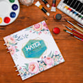Miniatyrbillede 6 af 6: Blank Paper notebook Journal, 20 sider Hardcover Notebook