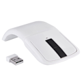 Miniatyrbillede 2 af 2: 2.4GHz Foldbar Trådløs Bue Touch Mus Mus   USB Modtager Til pc NoteBook Smart TV Hvid