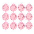 Miniatyrbilde 2 av 2: 12 stk vifteformede kleskamferballer Duftende insektmiddel Motkuler Rosa
