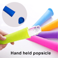 Miniatyrbilde 4 av 5: 8-pak silikon ispinneformer ispinneform med lokk for baby,