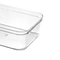 Miniatyrbillede 3 af 5: Skuffeopbevaringsbakker Holdbar Transparent Plast Skuffeopbevaring  Mellem Firkantet Æske