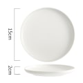 Miniatyrbilde 2 av 5: Kreativ keramisk dessertplate/forrettplate/salatskål for