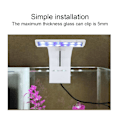 Miniatyrbillede 1 af 2: 5W Akvarium LED Vandplanter Lys Akvarium Effektivt Energibesparende Clip-On Belysningslampe EU Stik 100-220V