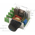 Miniatyrbild 2 av 5: 2000W 25A SCR Varvtalsregulator Hög Effektivitet Konstant Spänning