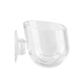 Miniatyrbillede 2 af 3: Transparent Akryl Foderkop Fisk Rød Orm Feeder Kopper til Akvarium