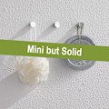 Miniatyrbild 4 av 5: Kromhanddukskrokar, 5-pack rostfria metallkläd- och badrockskrokar, självhäftande eller väggmonterade krokar för badrum