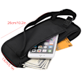 Pikkukuva 2 / 5: Matkarahan vyölaukku piilotettu lompakko passiraha vyölaukku Slim Secret Security Travel Bag Chest Pack