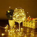 Miniatyrbillede 6 af 7: Fe-lyskæder, 6 stk. 7ft 20 LED stjernelys CR2032 Batt