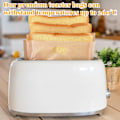 Miniatyrbild 4 av 7: 4-pack brödrostpåsar, återanvändbara brödrostpåsar, non-stick brödrostpåsar, brödrostpåsar för grillad ost, gör ostmackor (17*19cm)