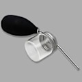Miniatyrbild 7 av 7: Aluminiumlock Talc Puderblåsare Puff Barber Talk Dispenser
