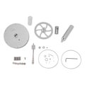 Miniatyrbild 5 av 7: Värmedriven generator idealisk för barns vetenskapsprojekt, elegant pedagogisk modell DIY-monteringssats för fysikentusiaster, DIY-montering