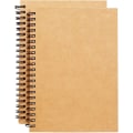Miniatyrbillede 1 af 6: Spiral Skitsebog Stor Notebook Kraft Cover Blank Skitseblok