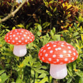 Miniatyrbilde 2 av 5: 3 stk store soppformede papirlykter