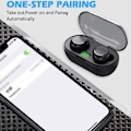 Miniatyrbilde 3 av 5: Y60 digitalt display sports in-ear Bluetooth-hodetelefoner