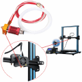 Miniatyrbilde 4 av 5: 3D-skriverdysekit MK8 Hotend-kit Kompatibel med Alfawise U20 U30 Creality Ender 3 Samlet MK8 Ekstruder Hot End-kit med 0,4 mm dyse, 24V 40W