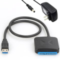 Pikkukuva 2 / 8: USB 3.0 - SATA -kiintolevyadapteri + amerikkalainen virtalähde