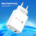 Miniatyrbild 3 av 5: USB-C Snabbladdare Snabbadapter Plug Reseadapter Konverter