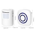 Miniatyrbild 6 av 6: Smart Entry Alert System, Trådlös Rörelsesensor för Uppfart, Infraröd Teknik För Pålitliga Varningar
