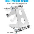 Miniatyrbillede 2 af 7: Telefonholder, Tabletholder, Universal Justerbar Skrivebords Telefonholder, Solid Smartphone Holder til iPhone 11 Pro Max/XS Max, iPad, Samsung, Huawei osv.