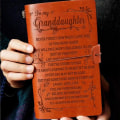 Miniatyrbillede 1 af 7: Til min barnebarn Læderjournal, Personlig Læder Notebo