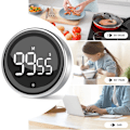 Miniatyrbild 6 av 8: Digital Kök Timer Rotation Nedräkningstimer Magnetisk Uppräkning