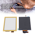 Miniatyrbillede 8 af 8: Reservedel LCD-skærm til Switch Lite - Holdbar reservedel LCD-skærm reparationspanel til Switch Lite - Gul