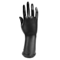 Miniatyrbillede 2 af 6: Resin Mannequin Hånd Finger Smykker Ring Armbånd Display Holder Stativ (Resin Sort)