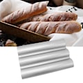 Miniatyrbillede 3 af 8: Nonstick perforeret baguetteform til franskbrødbagning