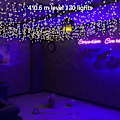 Miniatyrbillede 2 af 5: LED-lyskæde, istaplys 4M/13ft 120LED stjerneformet fe-lyskæde