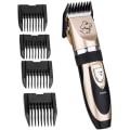 Miniatyrbild 3 av 5: Professionell djurhårtrimmer Clippers Grooming Clipper Rakning +4-delad set för husdjursvård - hundar / katter / kaniner Elektrisk uppladdningsbar