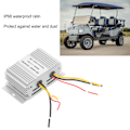 Miniatyrbild 7 av 8: DC24V till DC12V Spänningstransformator 10A 120W DC Spänningsreducerare Strömförsörjningsomvandlare IP68 Vattentät för Golfbil