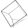 Pikkukuva 3 / 6: Ultra 10x10x10 neliömäinen kirkas lasinen terraarioistutusastia