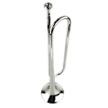 Miniatyrbilde 3 av 8: Bb-bugle i messing, retro standard trompet, musikkinstrument for skoleband, kavalerikorps og orkester