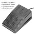 Miniatyrbillede 7 af 8: USB Fodkontakt Pedal Tilpasset Programmerbar Tastatur Mus Spil Action Enkelt Fodkontakt Pedal med USB A Interface