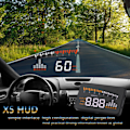Pikkukuva 5 / 8: X5 HUD 3,5 tuuman universaali auton HUD-näyttö OBD2‑X5 -järjestelmällä ja hälytystoiminnolla