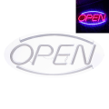 Miniatyrbilde 1 av 8: LED Open Leuchtreklamen Open Wort Neon Nachtlichter für