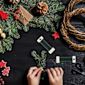 Miniatyrbild 7 av 7: Stark tråd för blomsterarrangemang, fast beläggning säkerställer långvarig skönhet, idealisk för kransbindning, 22 gauge spoltråd, lätt att använda för